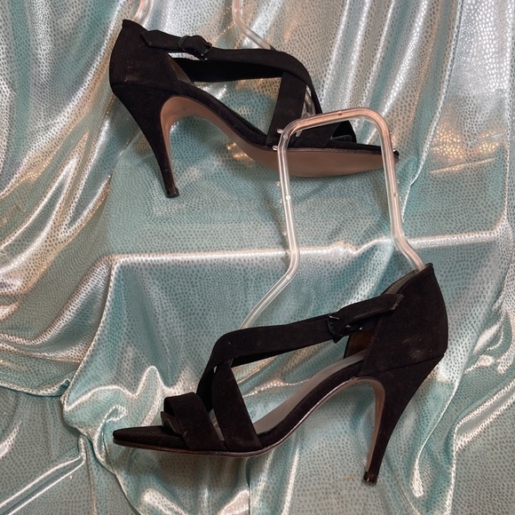 Vintage 80’s black pumps w/cross over strap brand new! 3 size 6m Qualicraft - Picture 2 of 5